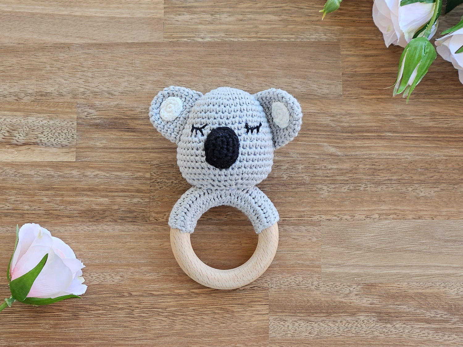 Crochet Koala Rattle