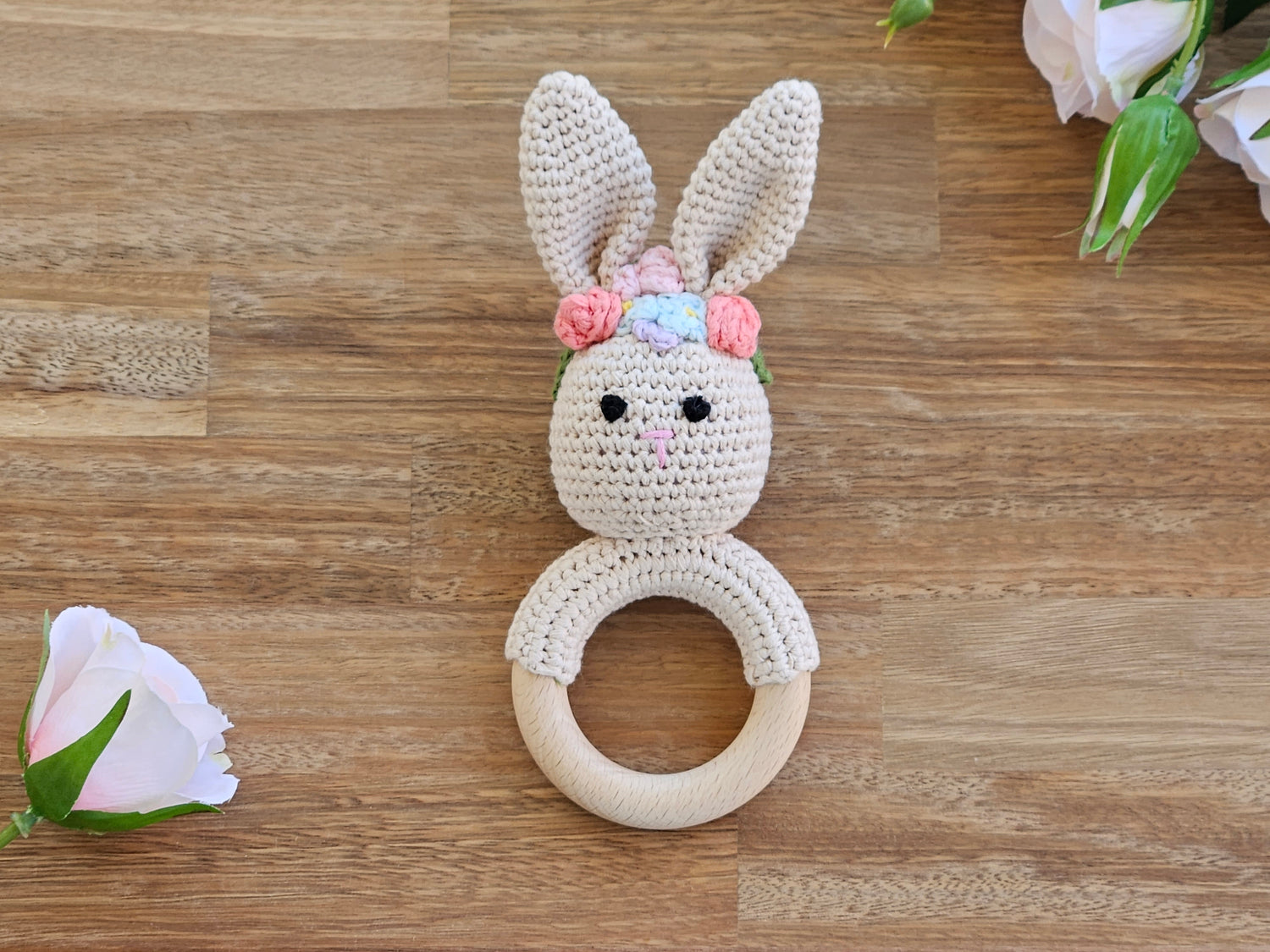 Girl Rabbit rattle