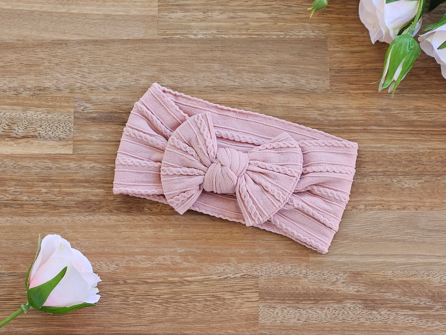 Pink Bow headband