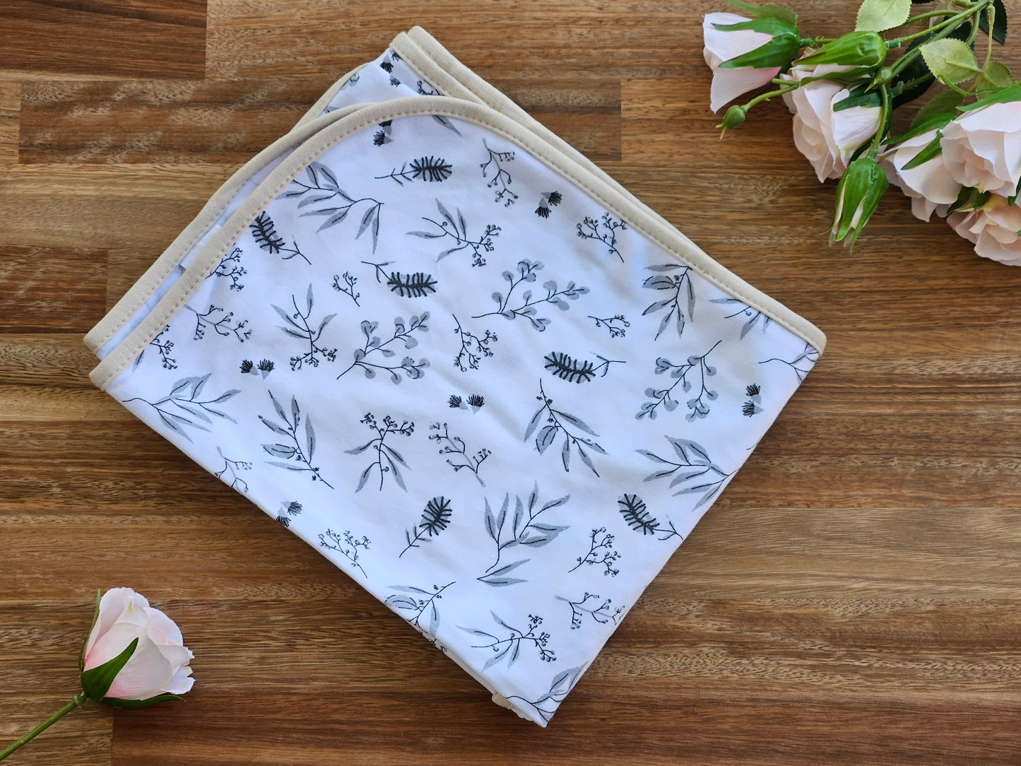 White organic cotton wrap