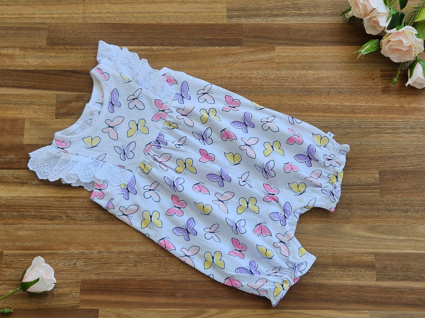 Butterfly romper front